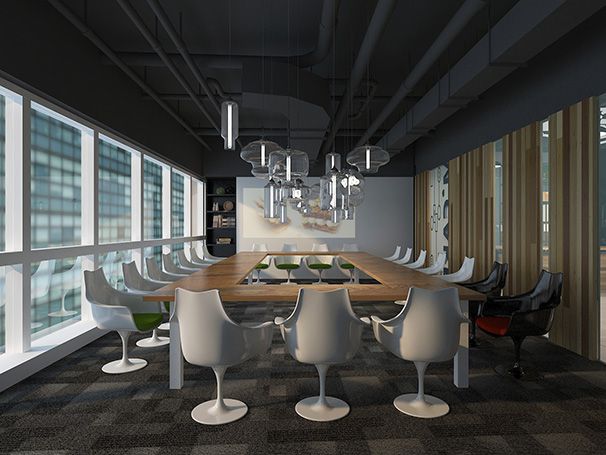 會議室辦公室裝修實(shí)景圖