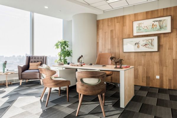 上海辦公室設計中獨立辦公室怎樣美觀？