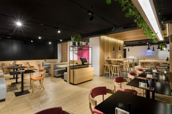 家庭休閑風(fēng)的餐廳辦公室設(shè)計